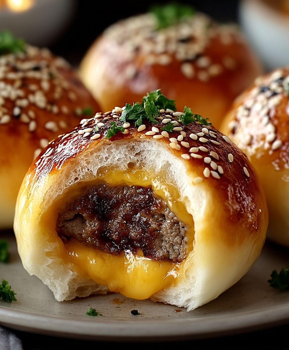 Cheeseburger Bombs