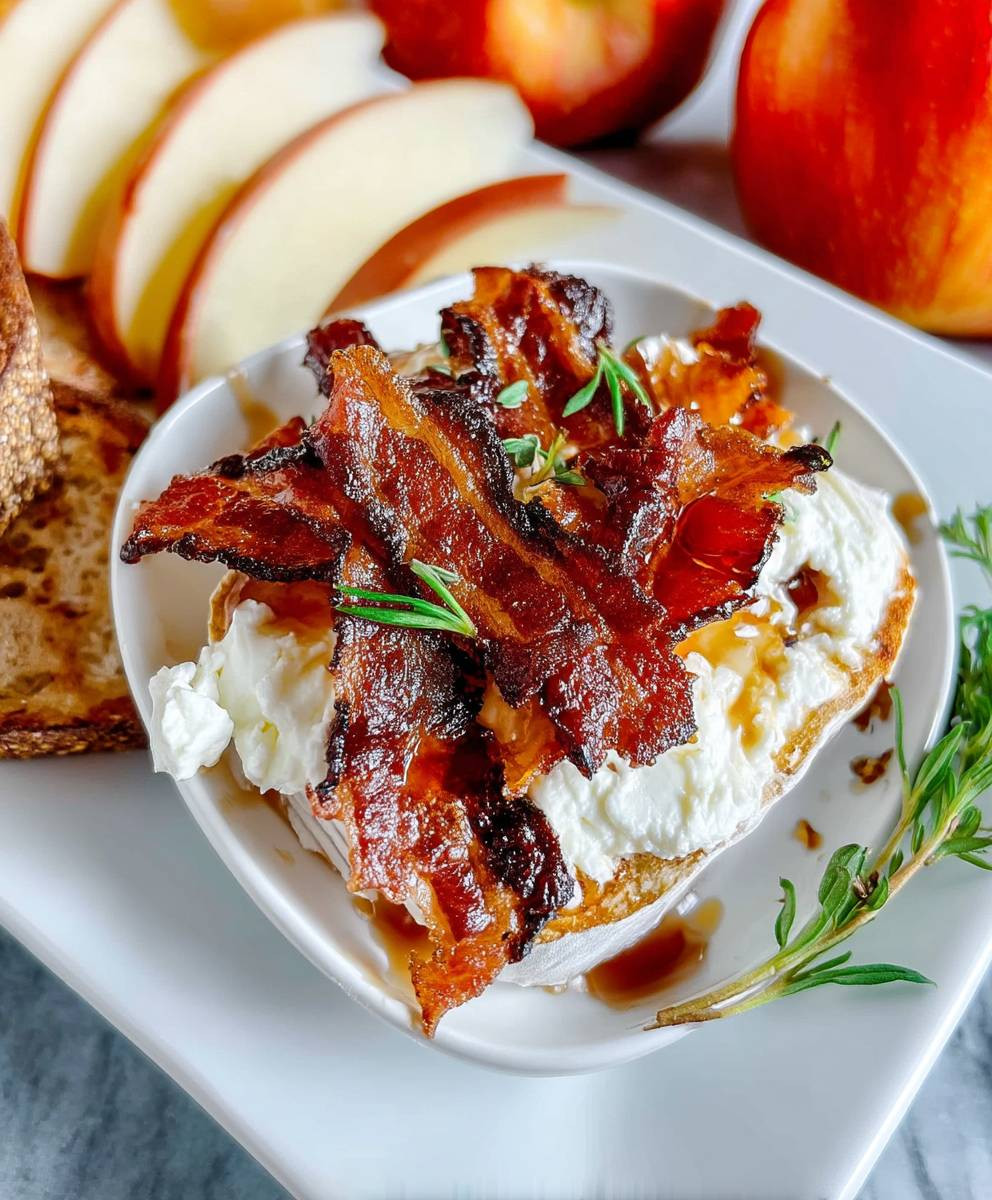 Bacon Goat Cheese Appetizer