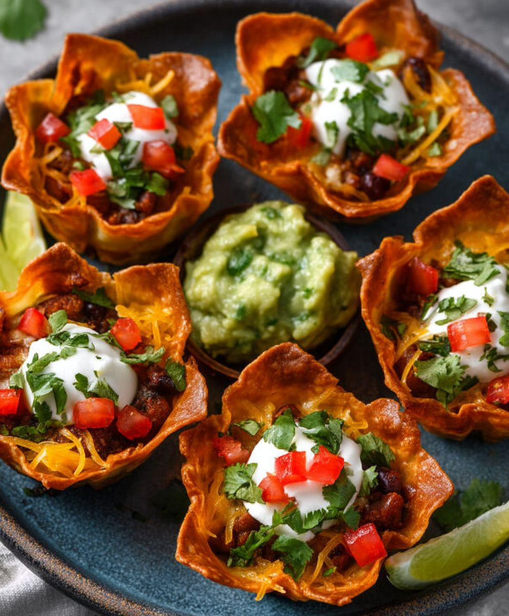 Taco Cups Appetizer