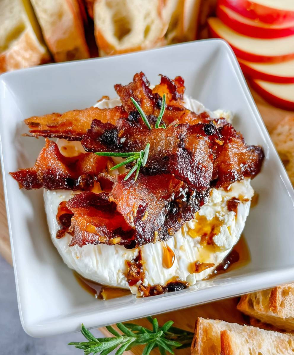 Bacon Goat Cheese Appetizer