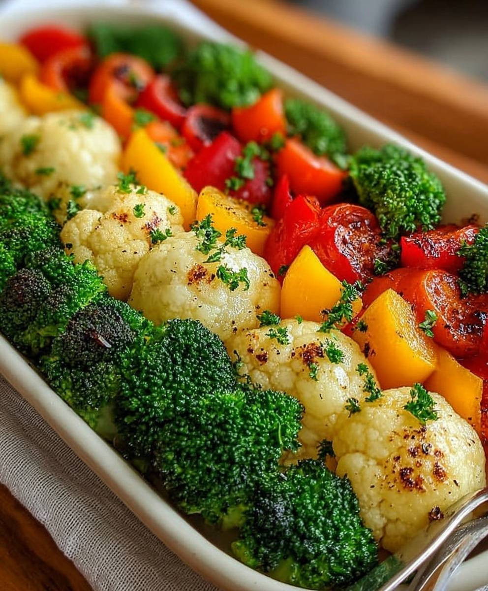 Garlic Roasted Vegetables