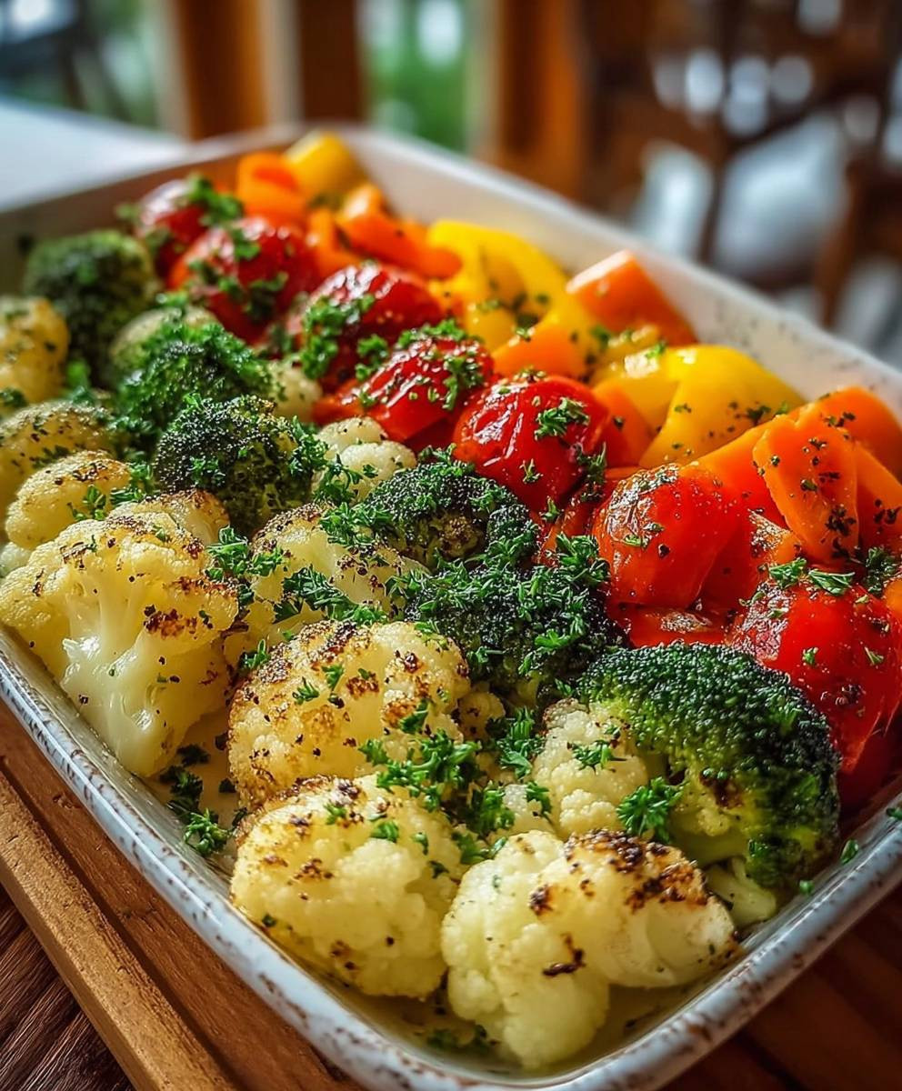 Garlic Roasted Vegetables