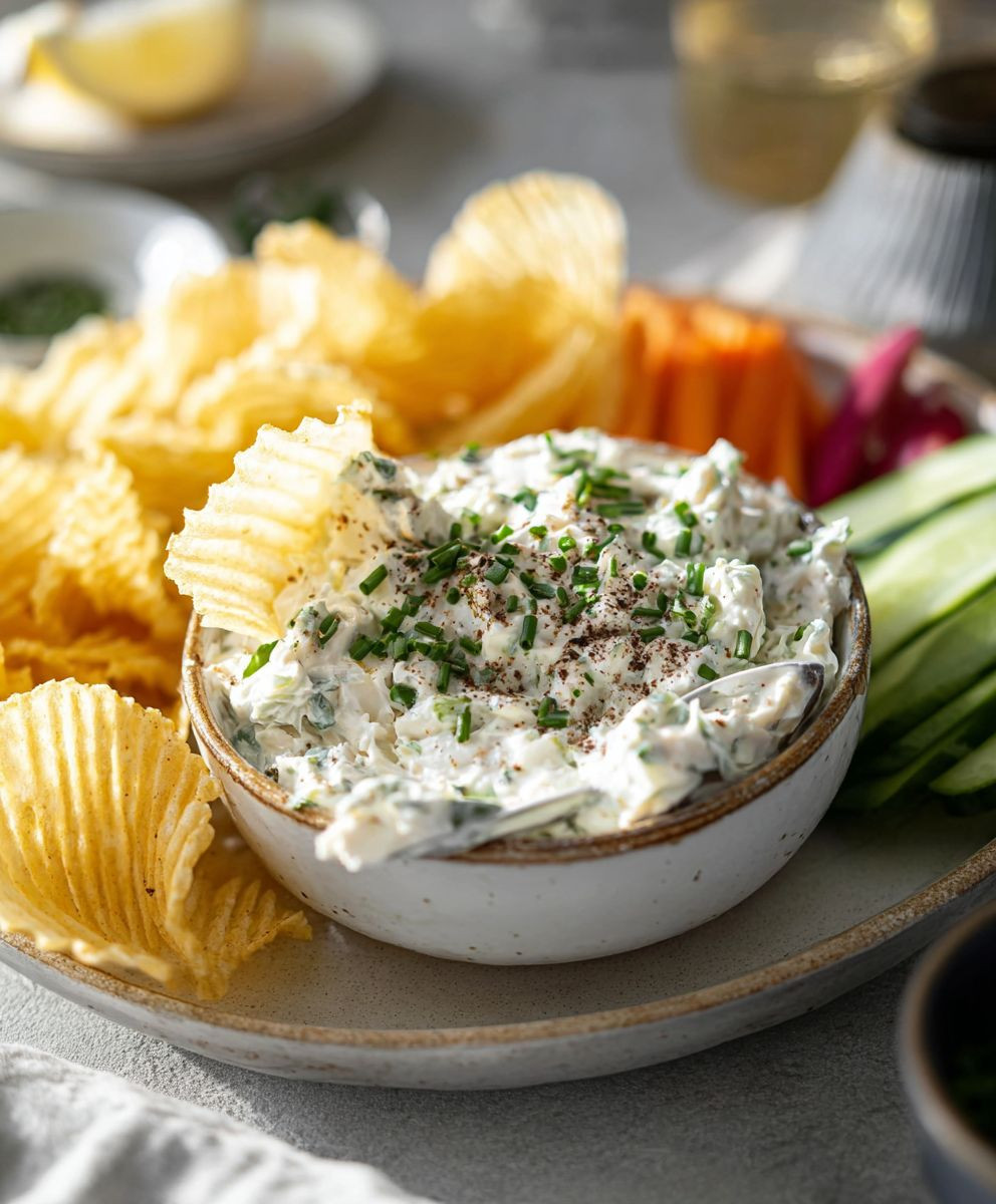 Sour cream onion dip