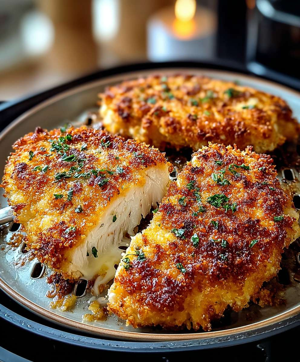 Air Fryer Parmesan Chicken