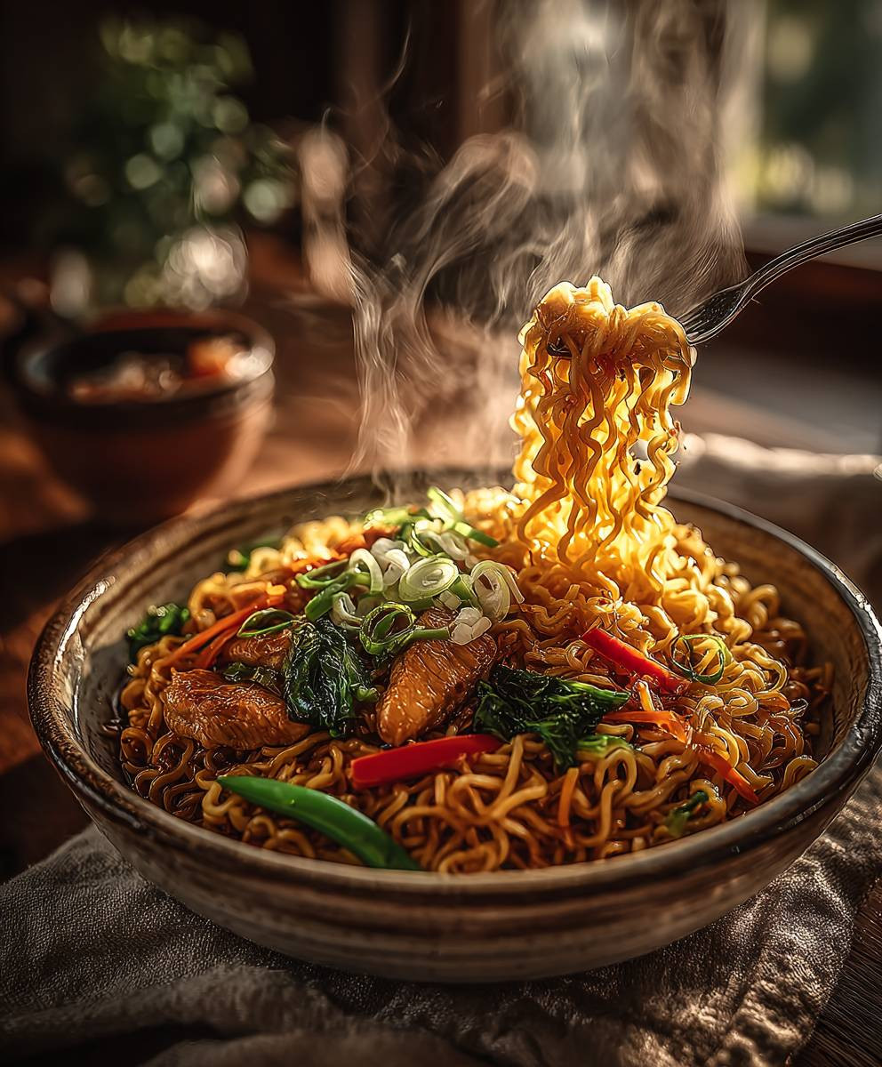 Chicken Ramen Stir Fry