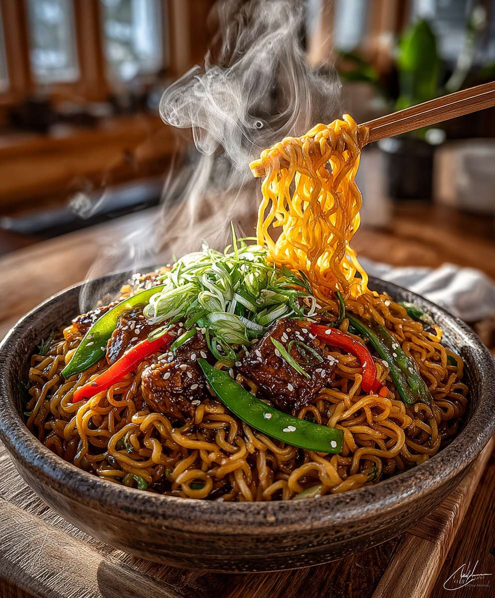 Chicken Ramen Stir Fry