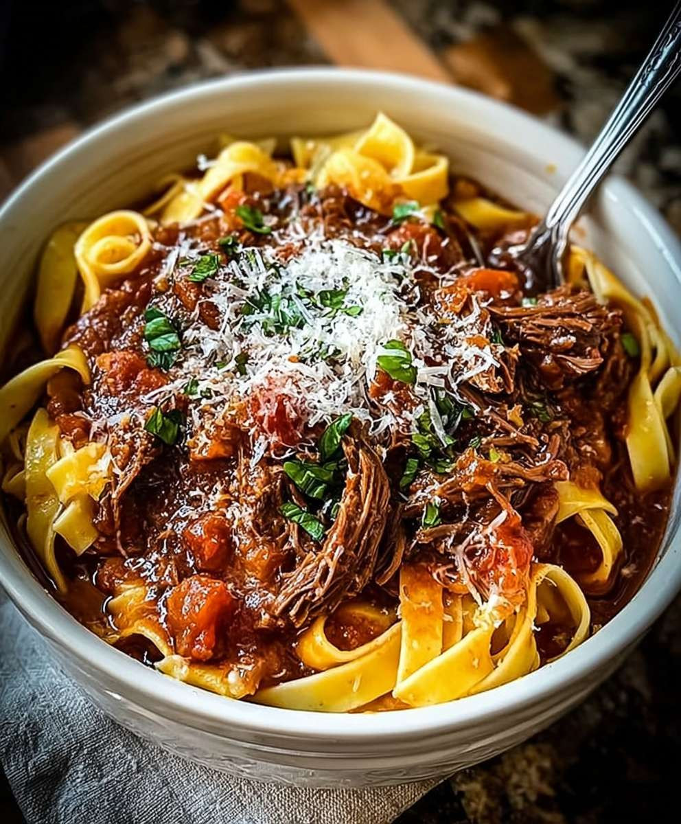Slow Cooker Beef Ragu
