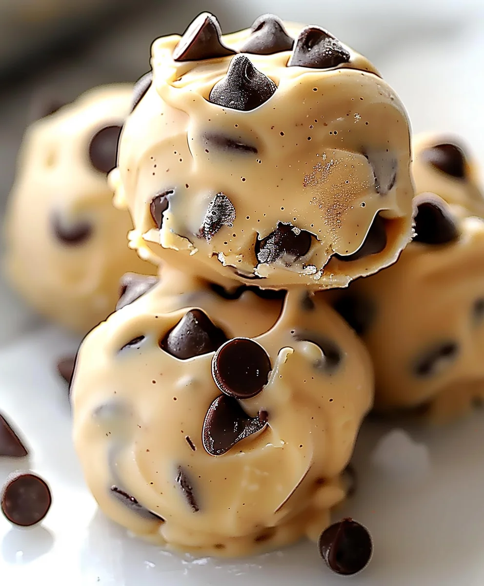 Frozen Greek Yogurt Peanut Butter Chocolate Chip Bites