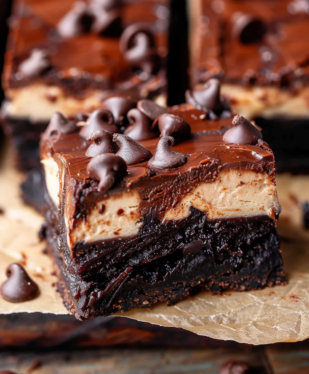 Chocolate Cheesecake Brownie Bars: Fudgy, Creamy Perfection