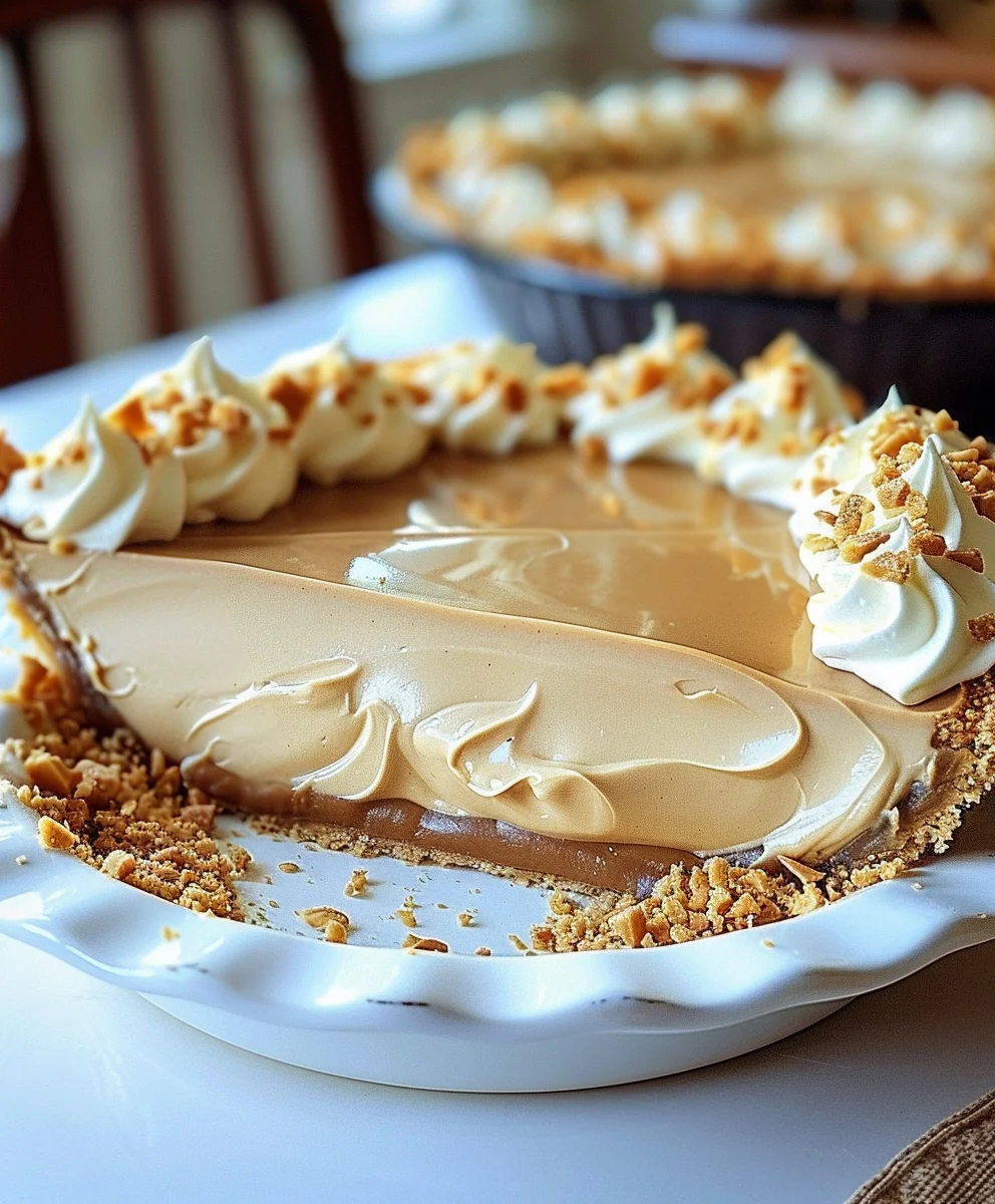 Amish Peanut Butter Cream Pie: Easy, No-Bake Dessert!