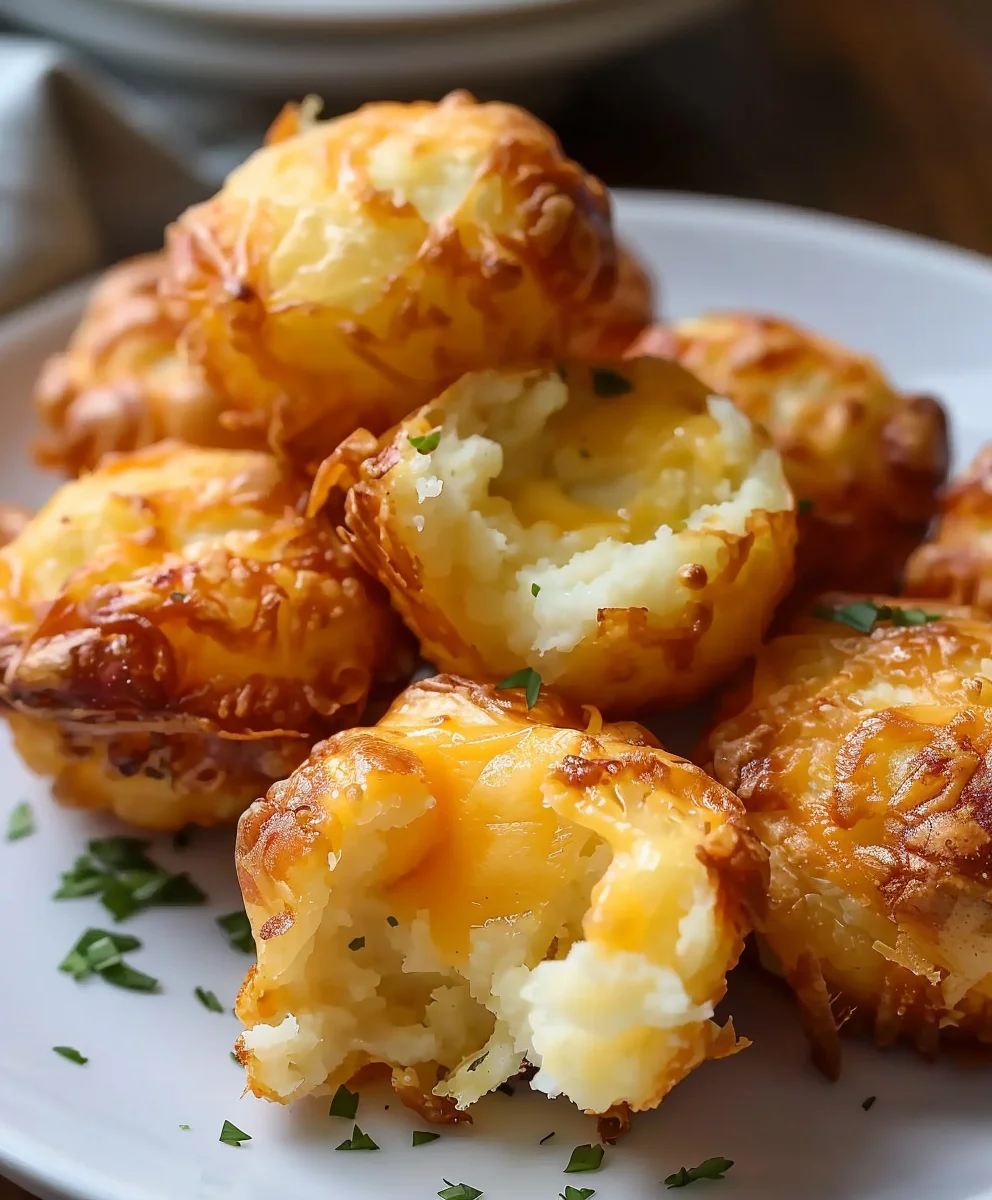 Easy Mashed Potato Cheese Puffs: Crispy, Cheesy & Delicious!