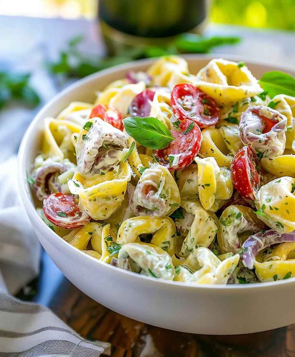 Fresh Grinder Tortellini Salad: Quick & Delicious Recipe
