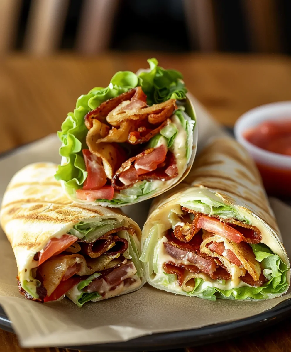 Gourmet BLT Wraps: Secret Sauce Makes Them Amazing!