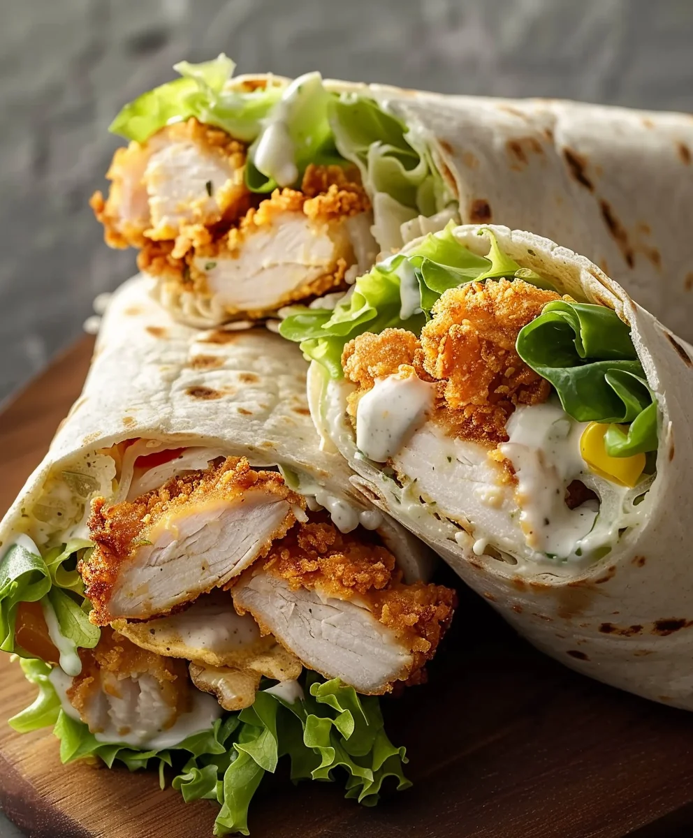 Best Crispy Chicken Ranch Wrap: Flavorful & Quick Dinner