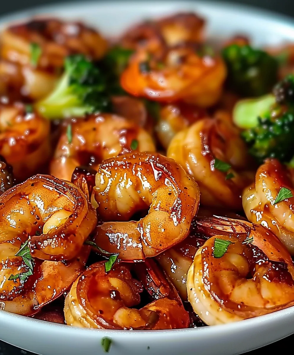 Amazing High Protein Honey Garlic Shrimp Recipe