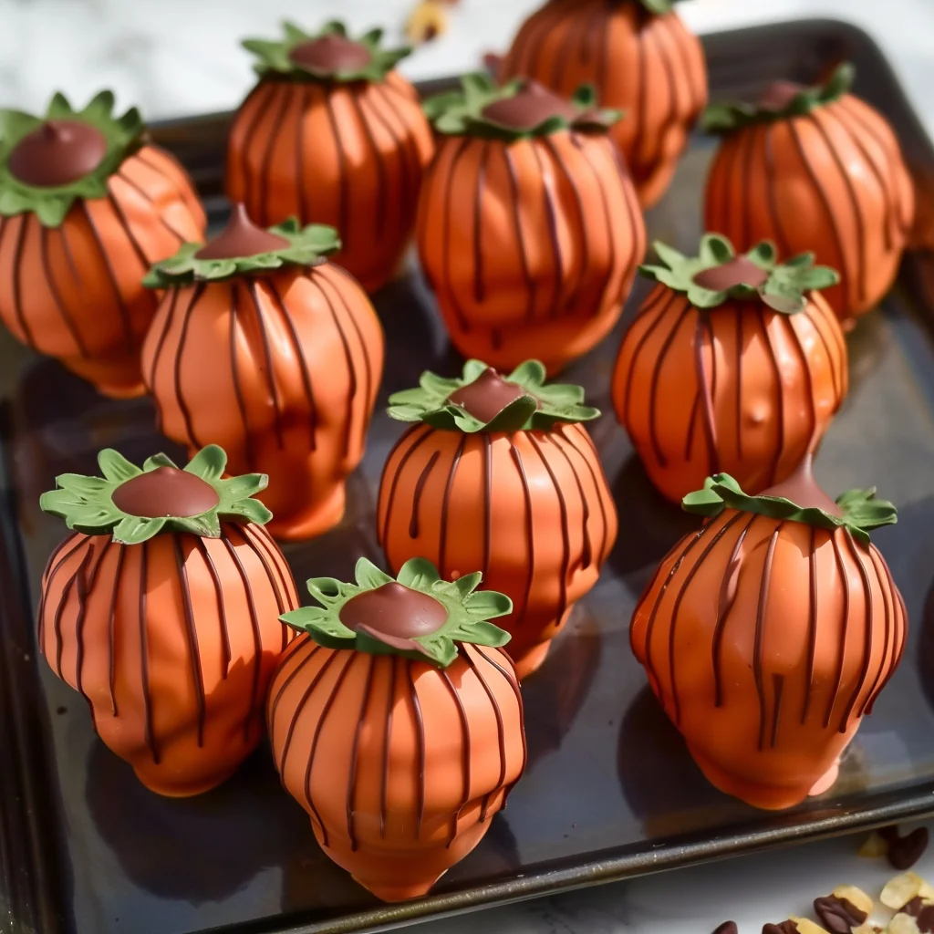 Pumpkin Patch Strawberries: Easy Fall Dessert Recipe