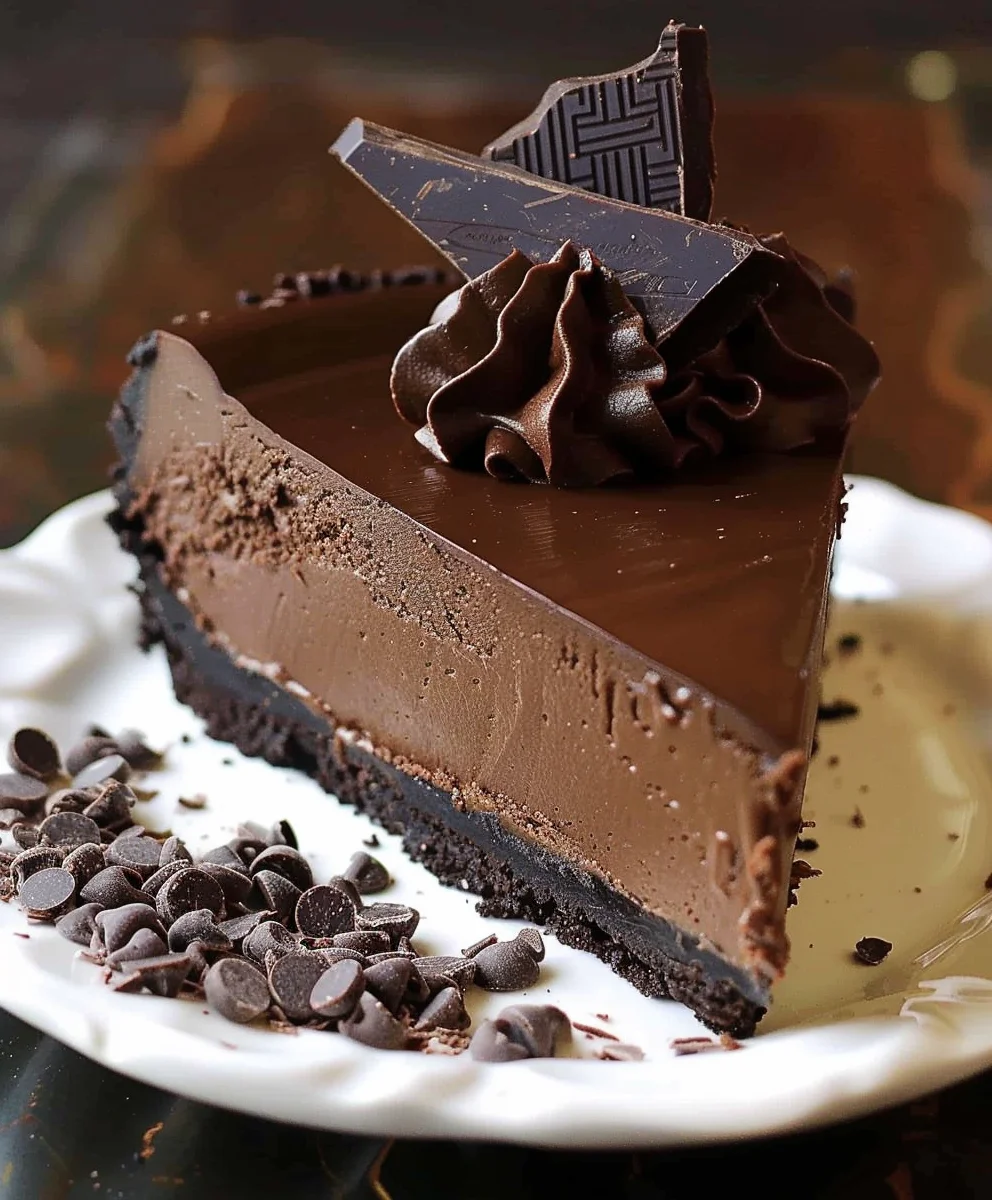 Ultimate Chocolate Fudge Truffle Cheesecake
