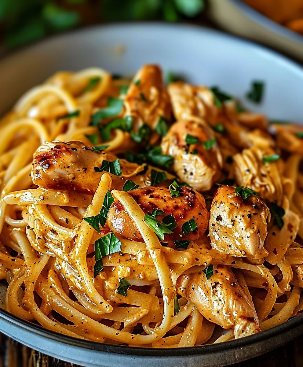 Cowboy Butter Chicken Linguine