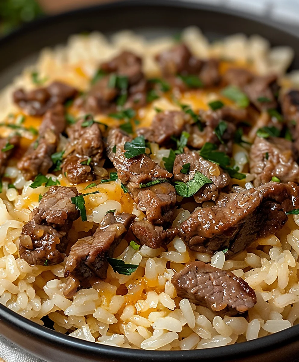 Best Garlic Butter Beef Rice: Quick & Flavorful Dinner