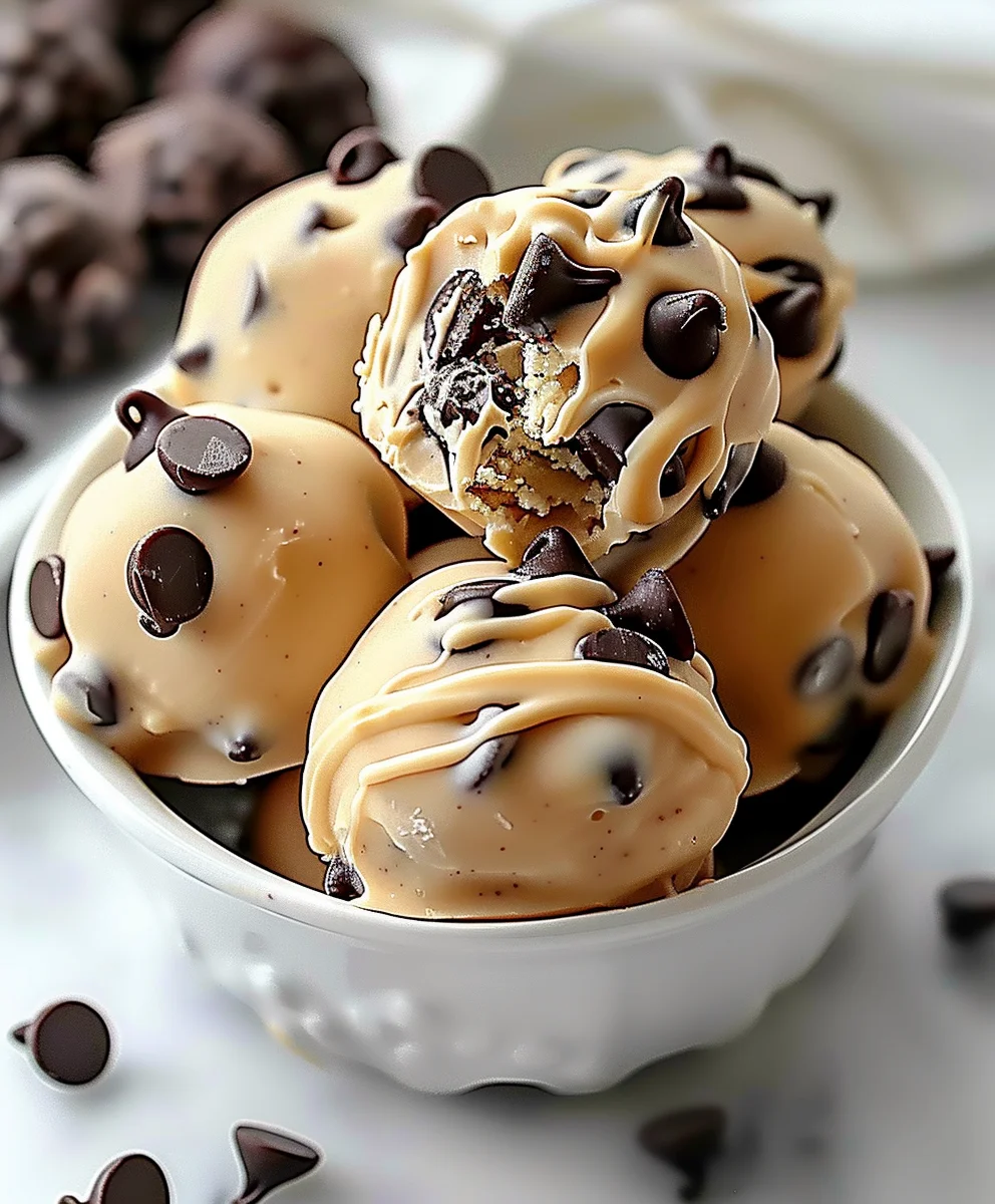 Frozen Greek Yogurt Peanut Butter Chocolate Chip Bites