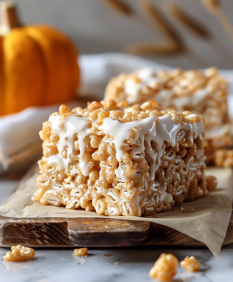 Best Pumpkin Spice Rice Krispie Treats: Simple & Sweet!