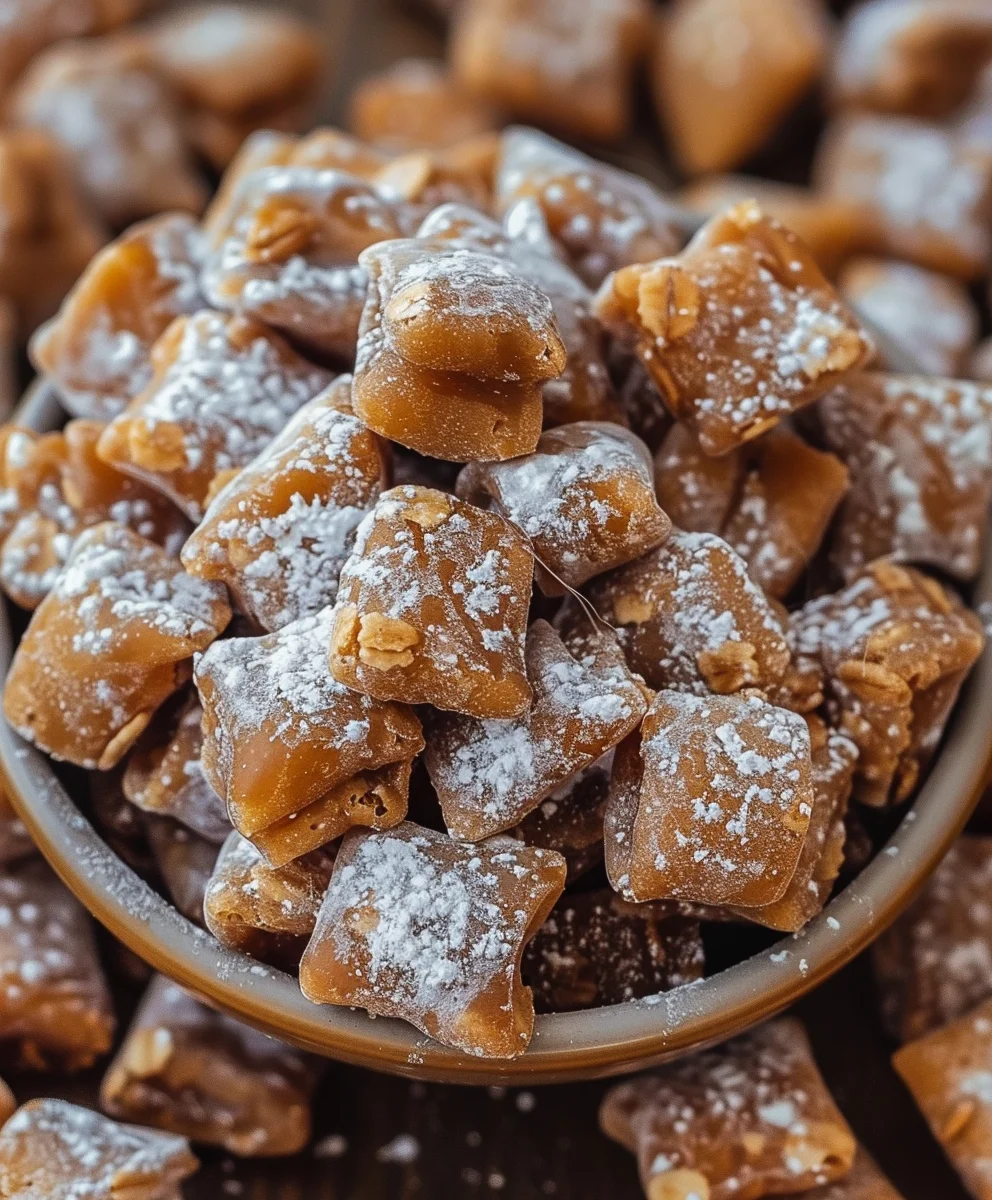 Caramel Apple Puppy Chow