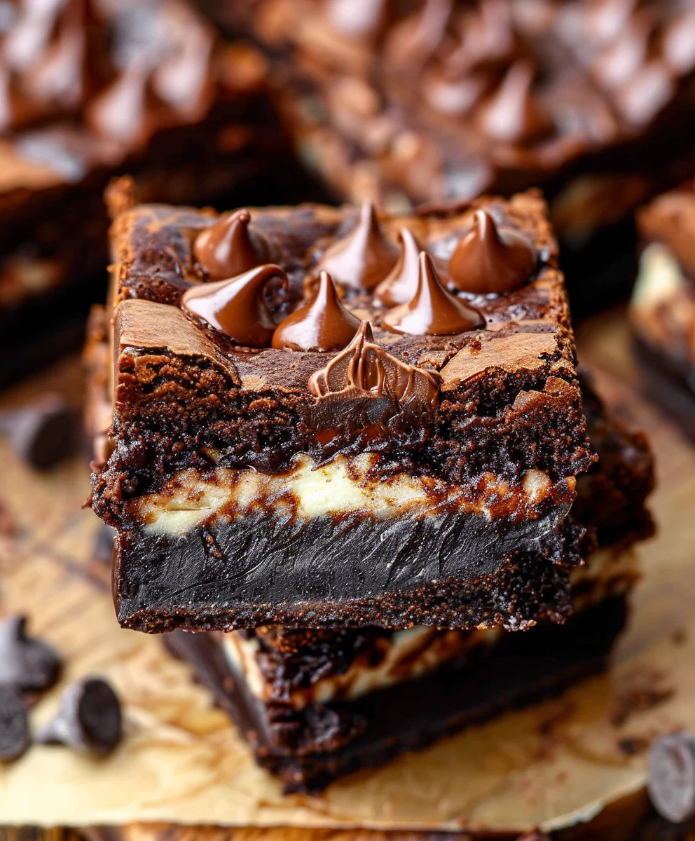 Chocolate Cheesecake Brownie Bars: Fudgy, Creamy Perfection