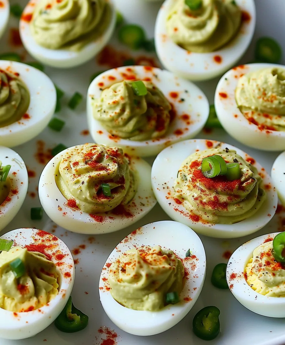 Spicy Mexican Deviled Eggs - Easy & Flavorful Appetizer!