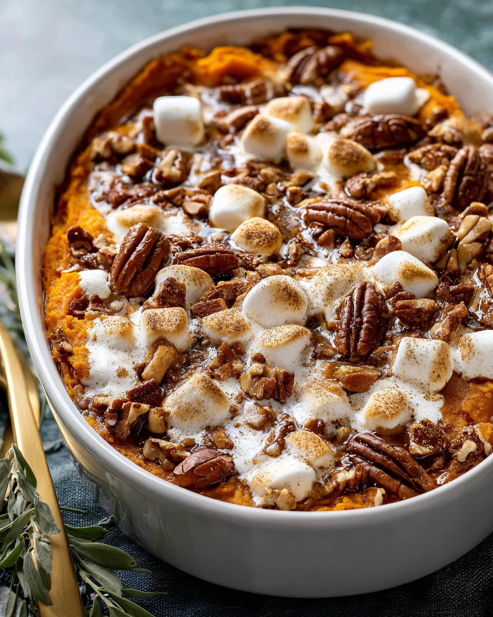 Southern Maple Sweet Potato Casserole Recipe - Delicious!