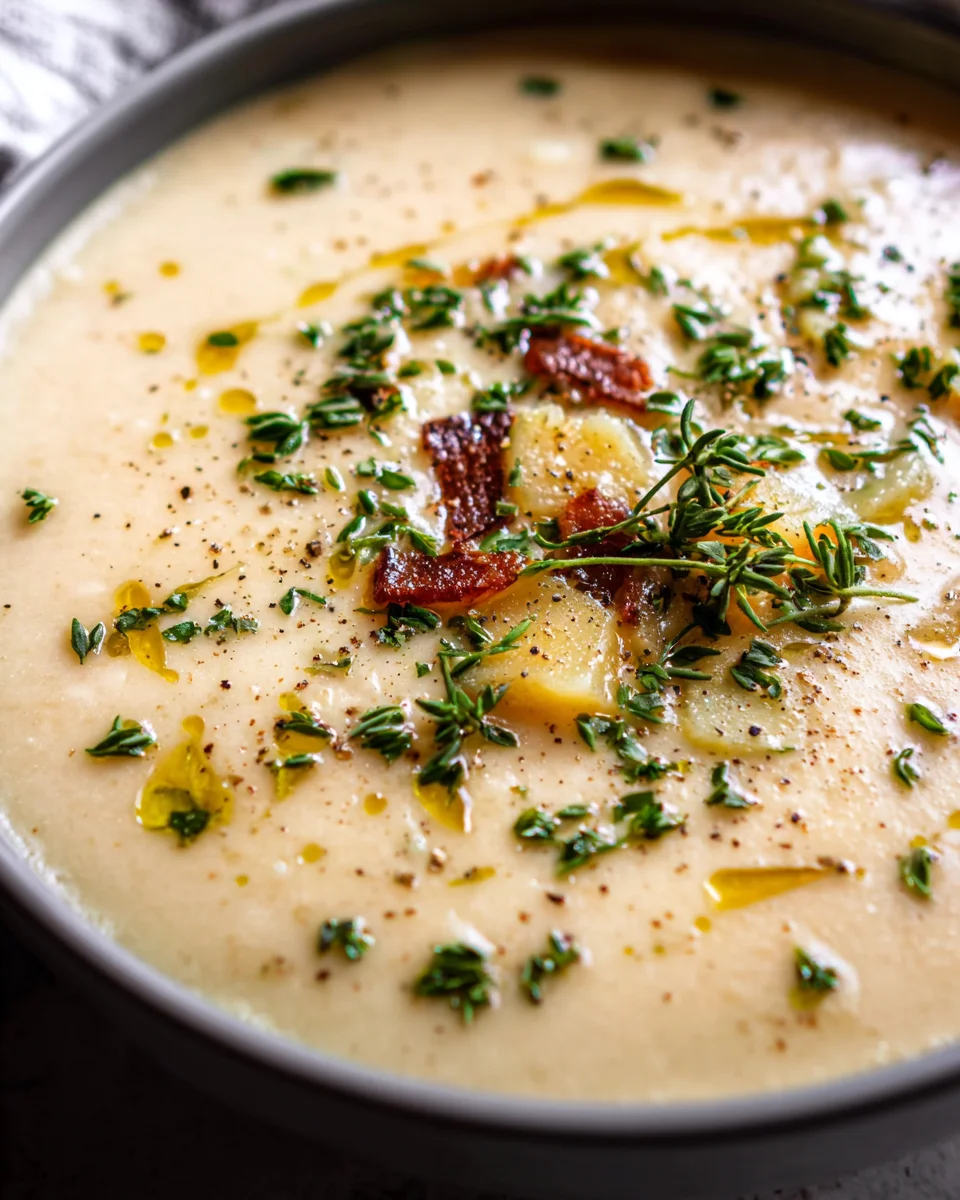 Creamy Potato Soup Recipe: Easy & Delicious Dinner!