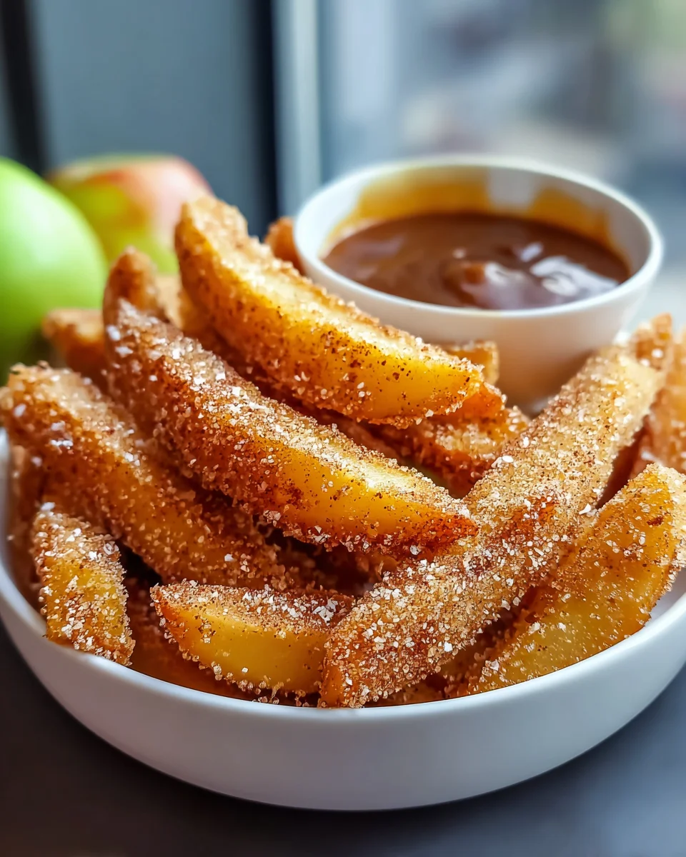 Crunchy Air Fryer Apple Fries – Your New Favorite Snack!