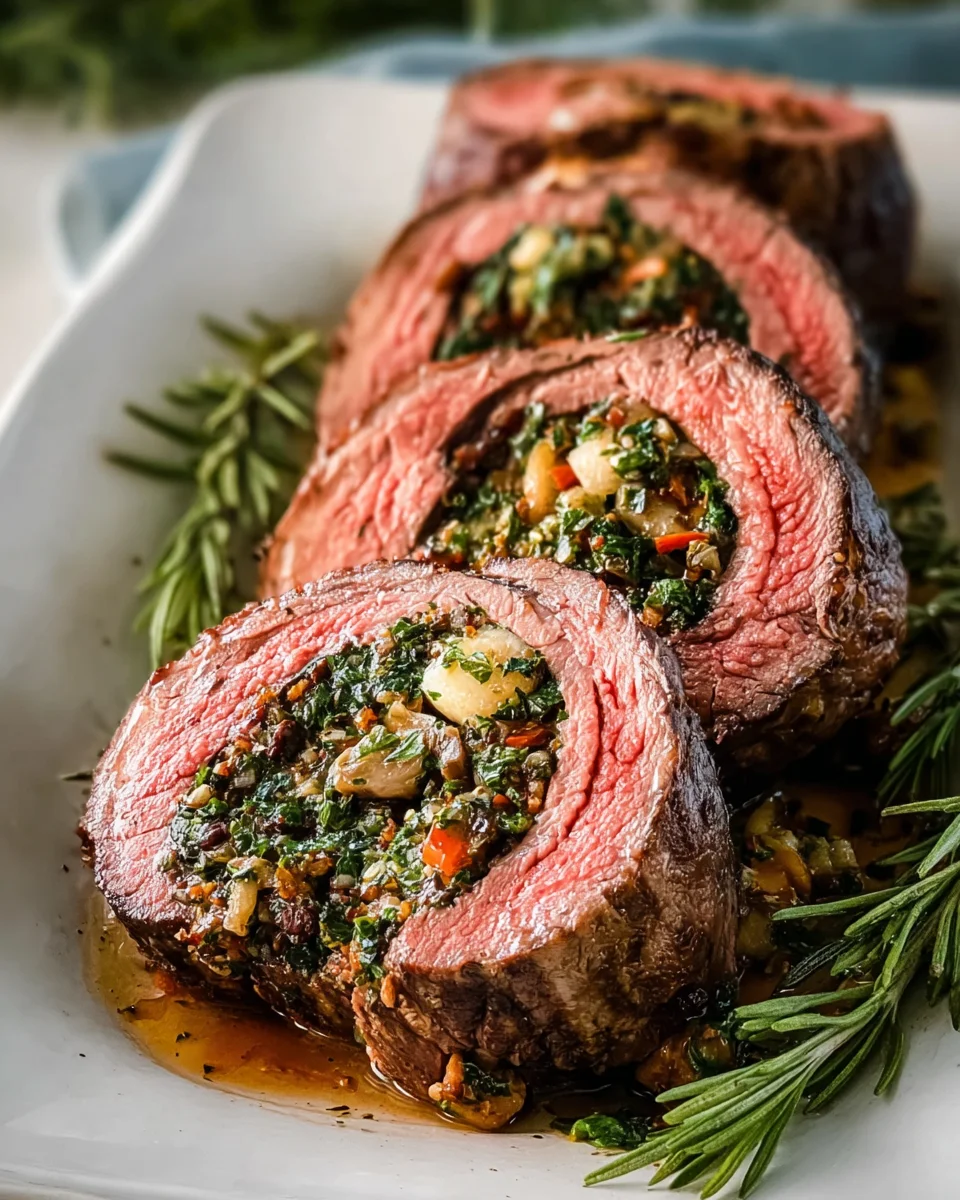 Festive Christmas Stuffed Beef Tenderloin – Impress Guests!