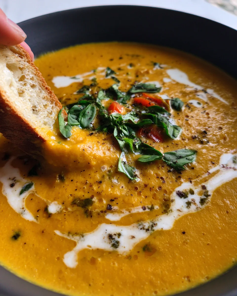 Make Creamy Roasted Veggie Soup - Cozy & Delicious!