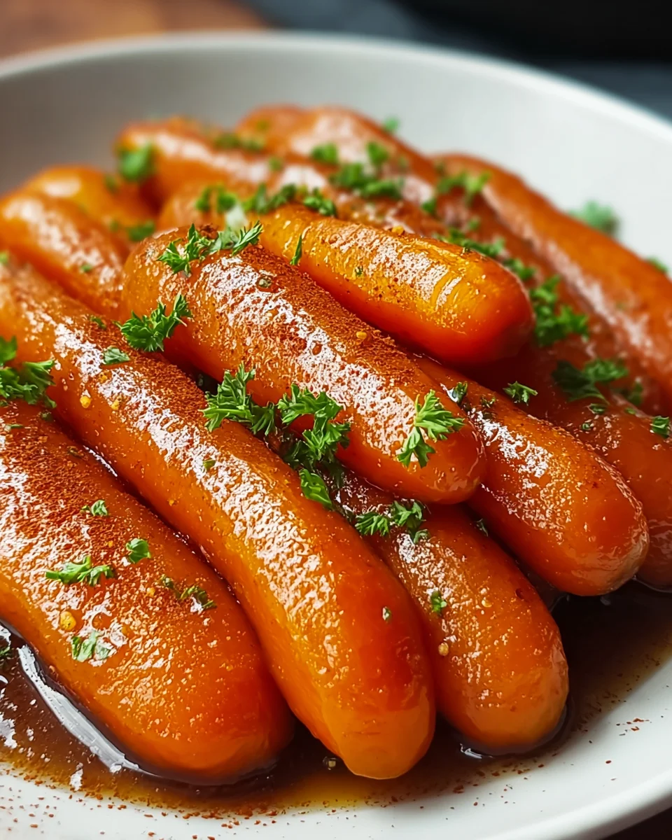 Easy Sweet Savory Brown Sugar Glazed Carrots Recipe