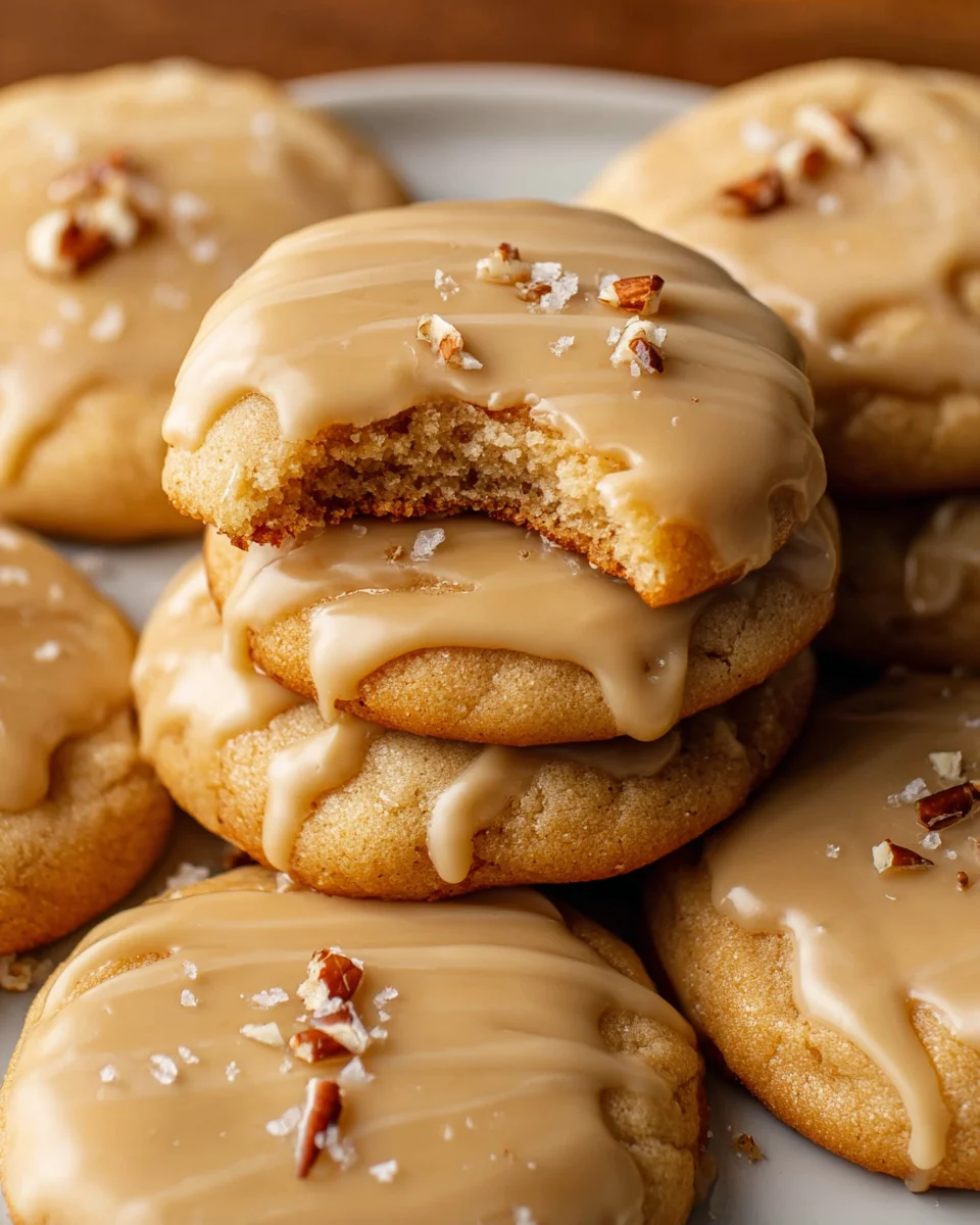 Soft Maple Cookies: Melt-in-Your-Mouth Brown Butter Icing