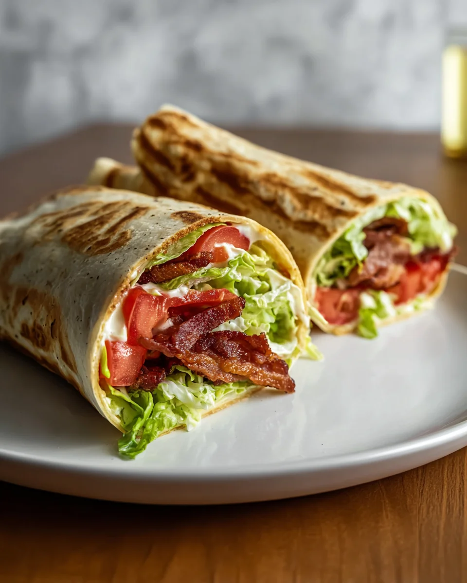 Gourmet BLT Wraps: Your New Favorite with Secret Sauce