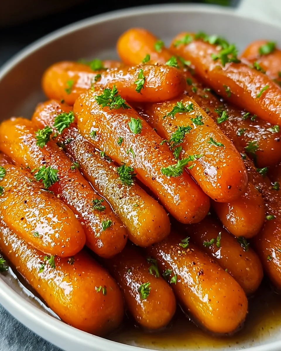 Easy Sweet Savory Brown Sugar Glazed Carrots Recipe