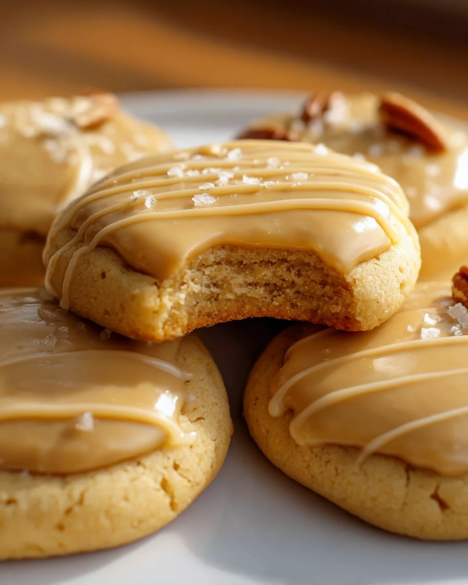 Soft Maple Cookies: Melt-in-Your-Mouth Brown Butter Icing