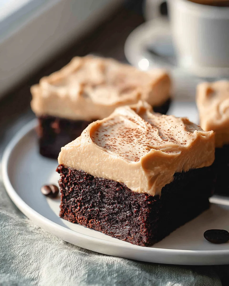 Make Frosted Coffee Brownies: Your New Favorite Dessert