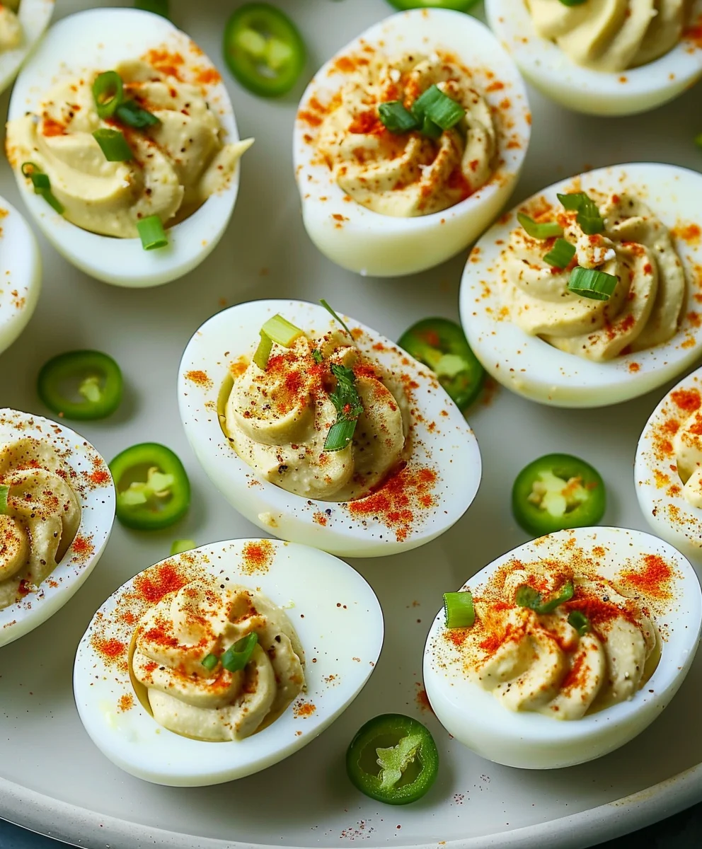 Spicy Mexican Deviled Eggs - Easy & Flavorful Appetizer!