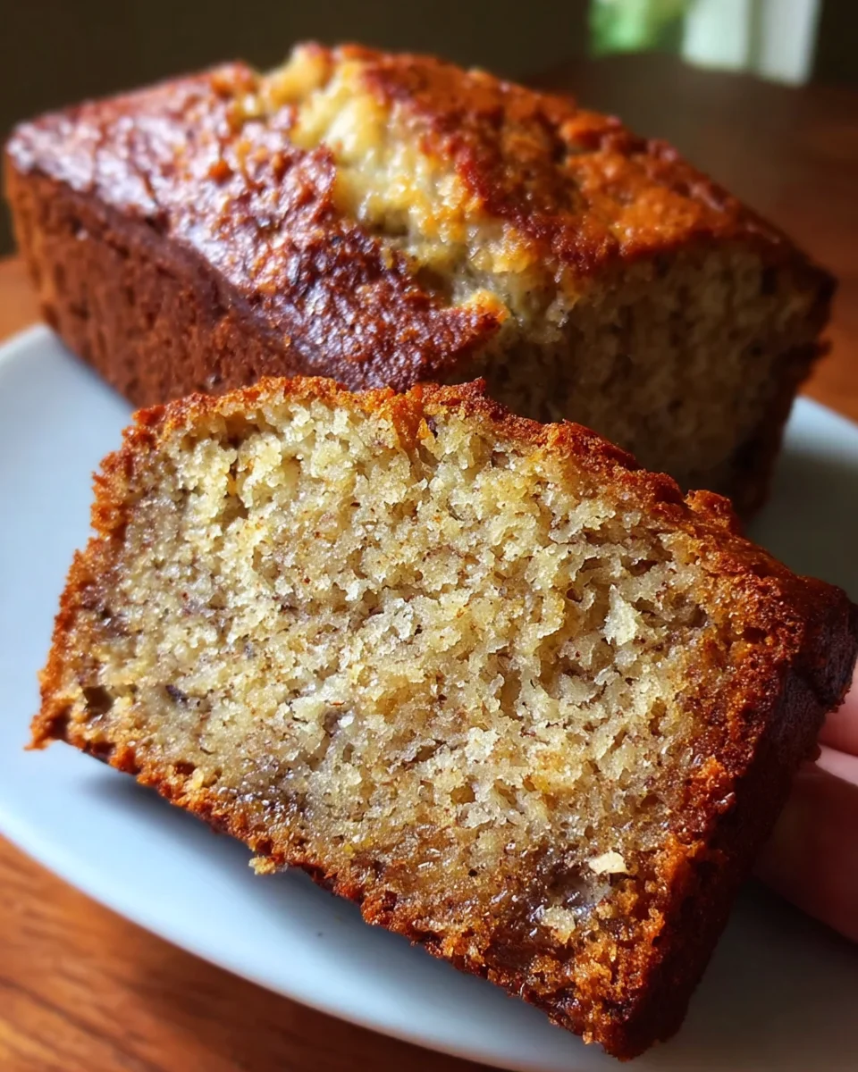 Seriously Moist Banana Bread Recipe with Ripe Bananas