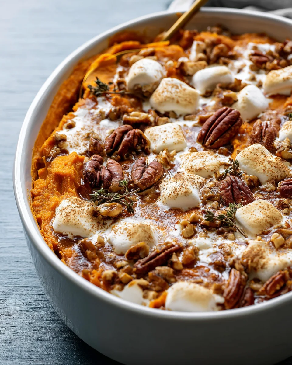 Southern Maple Sweet Potato Casserole Recipe - Delicious!