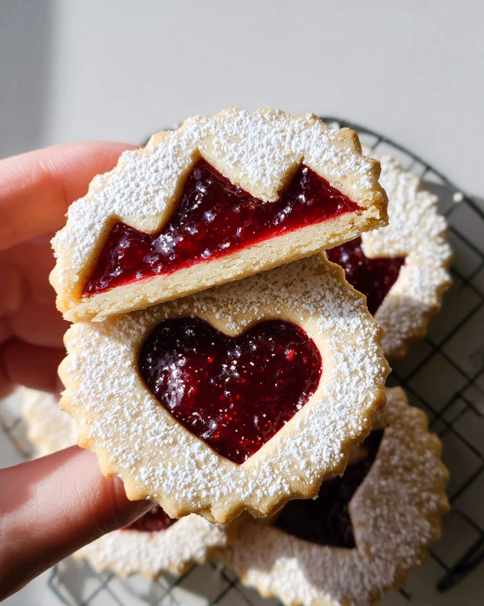 Best Linzer Cookies Recipe – Jam-Filled & Festive Treat!