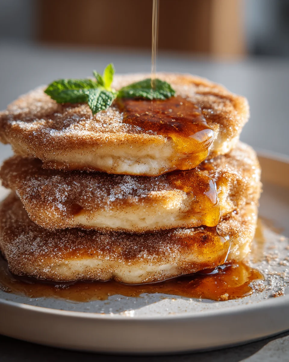 Spanish Churro Pancakes: A Sweet Breakfast Treat!