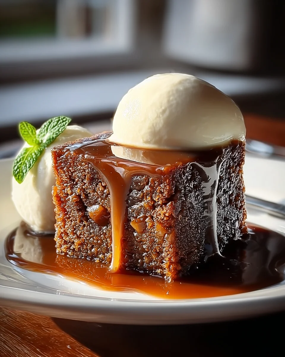 Decadent Classic Sticky Toffee Pudding - A Sweet Delight