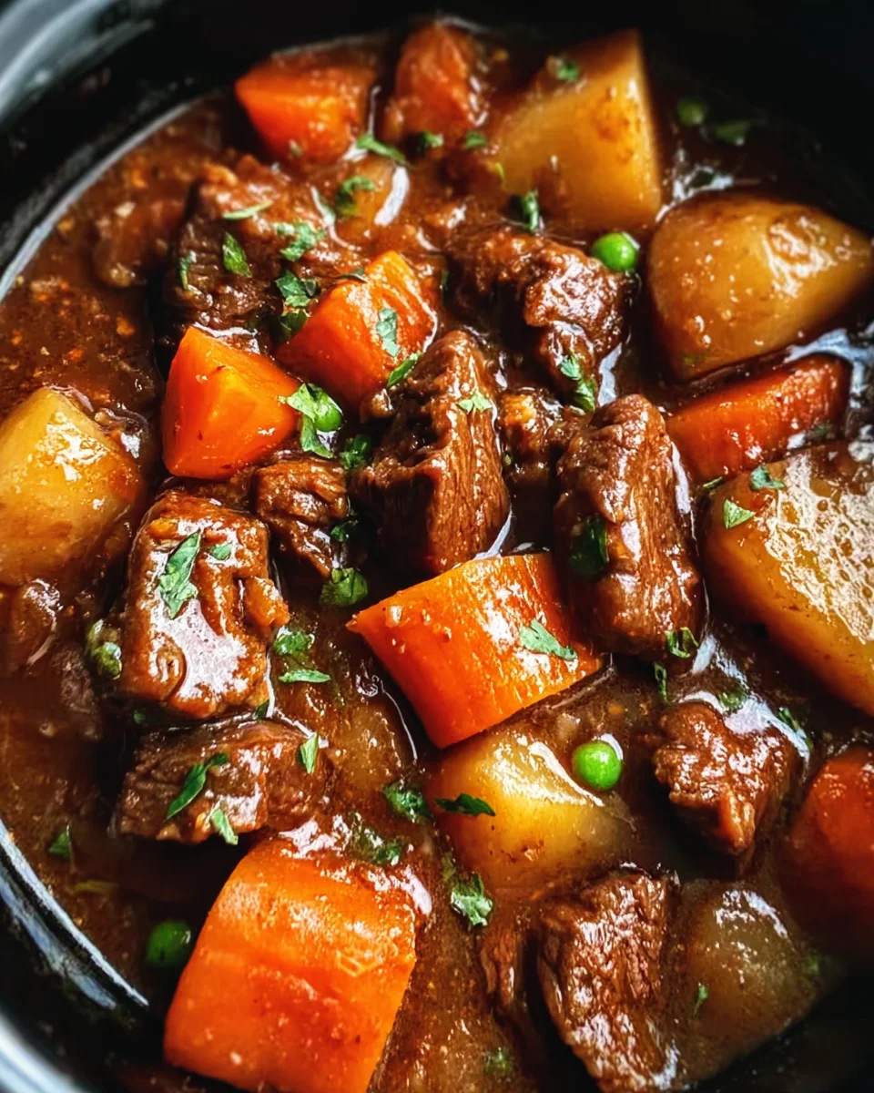 Healthy Crockpot Beef Stew: Easy, Nutritious Dinner!