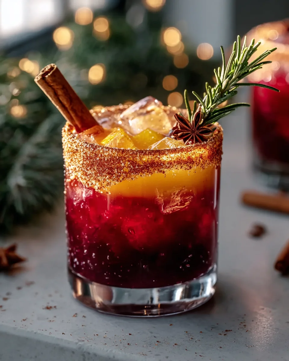 Spiced Christmas Mocktail: Festive Non-Alcoholic Delight