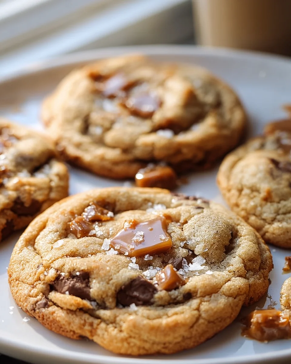 Salted Caramel Cookie Recipe: Chewy, Sweet & Irresistible!