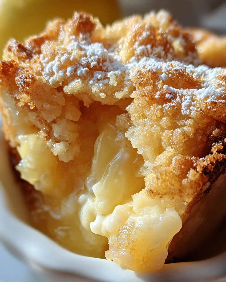 Magic Lemon Cobbler Delight: Easy & Zesty Dessert Recipe