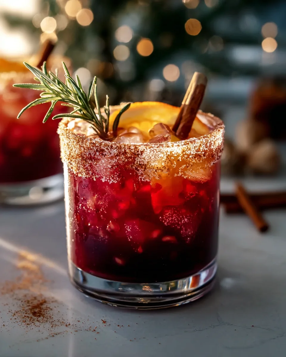 Spiced Christmas Mocktail: Festive Non-Alcoholic Delight